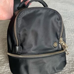 Lululemon Micro Backpack Gold Hardware